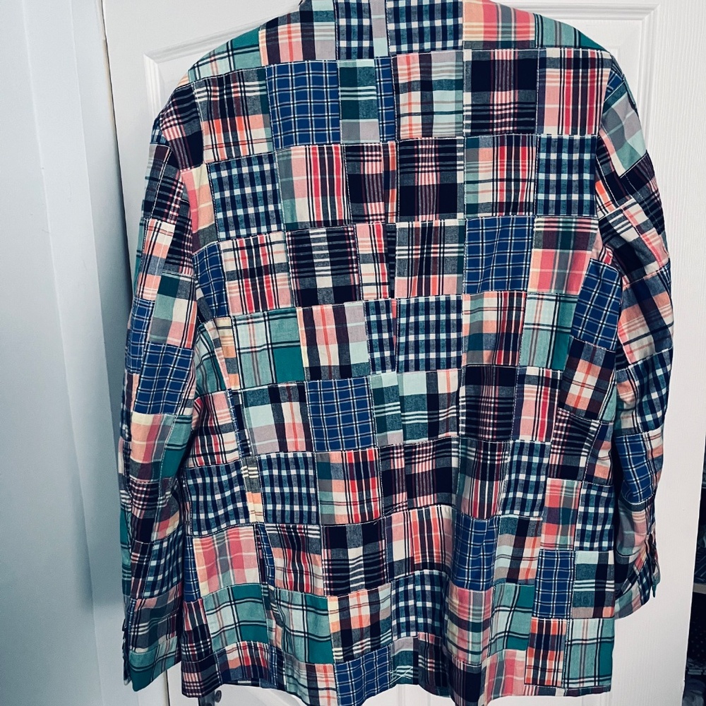 Men patchwork style jacket - Picture 2 of 2